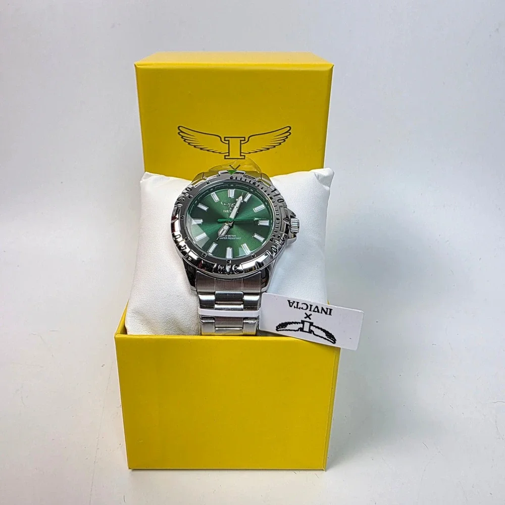 Invicta Specialty I by Invicta Men's Watch 42mm Steel Green Dial (69042) New